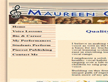 Tablet Screenshot of maureenchowning.com